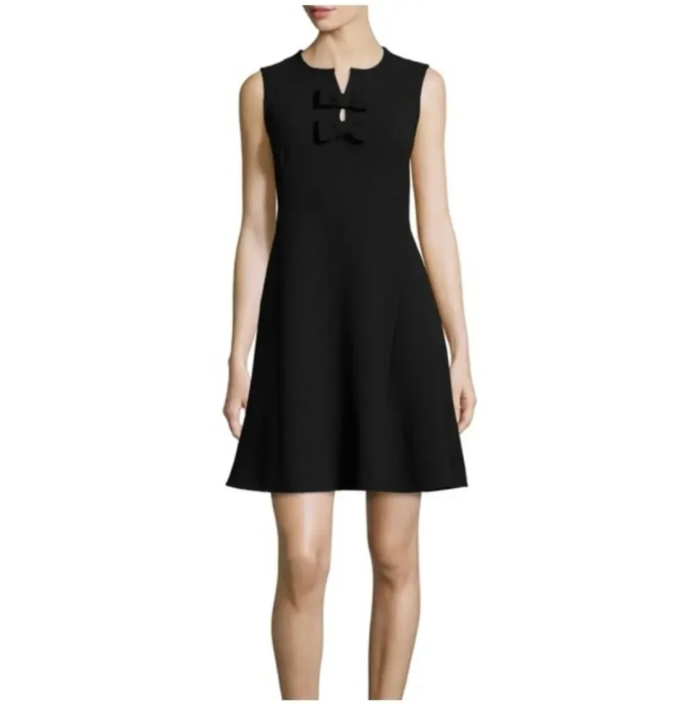 Kate Spade Kite Bow Crepe Dress size 2